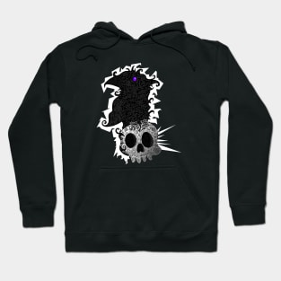 Crow And Skull Hoodie